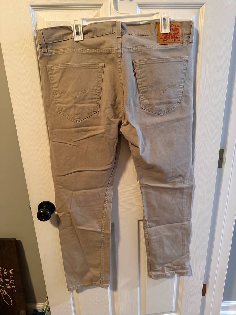 Men’s Khaki Levi’s Pants Size 36x32